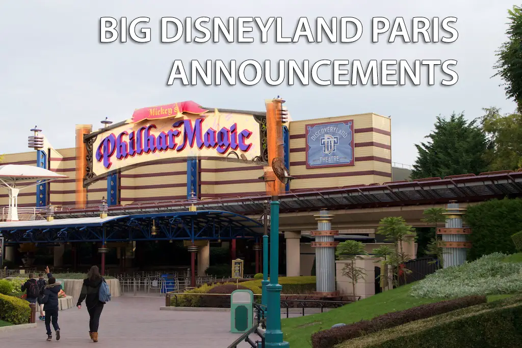 Disneyland Paris Announces Big Improvements Including a New Attraction!