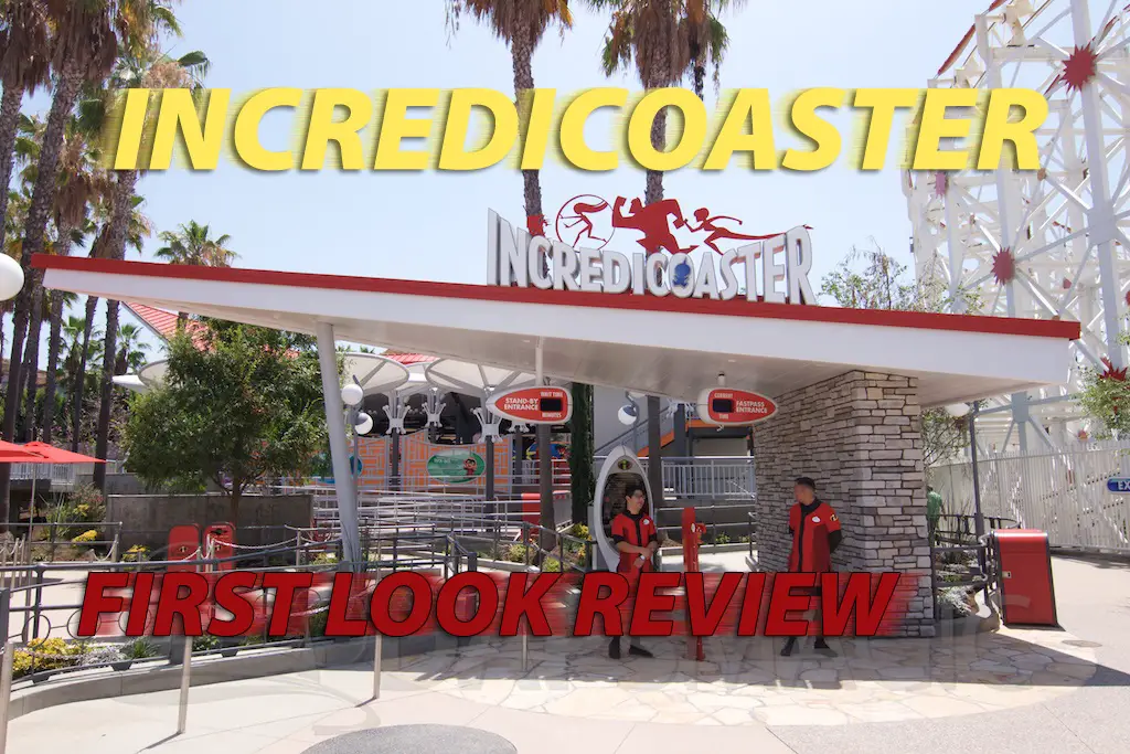 Incredicoaster Brings Incredibles to Disney California Adventure in an Exciting Way