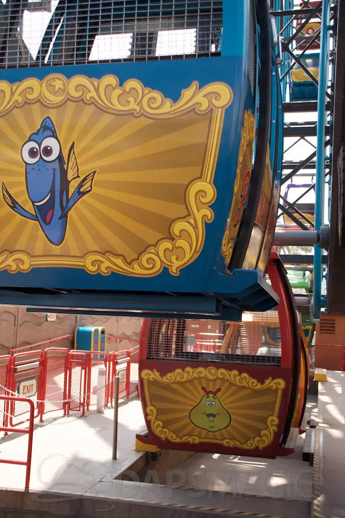Pixar Pal-A-Round Turns Guests Around A Wheel of Fun at Pixar Pier