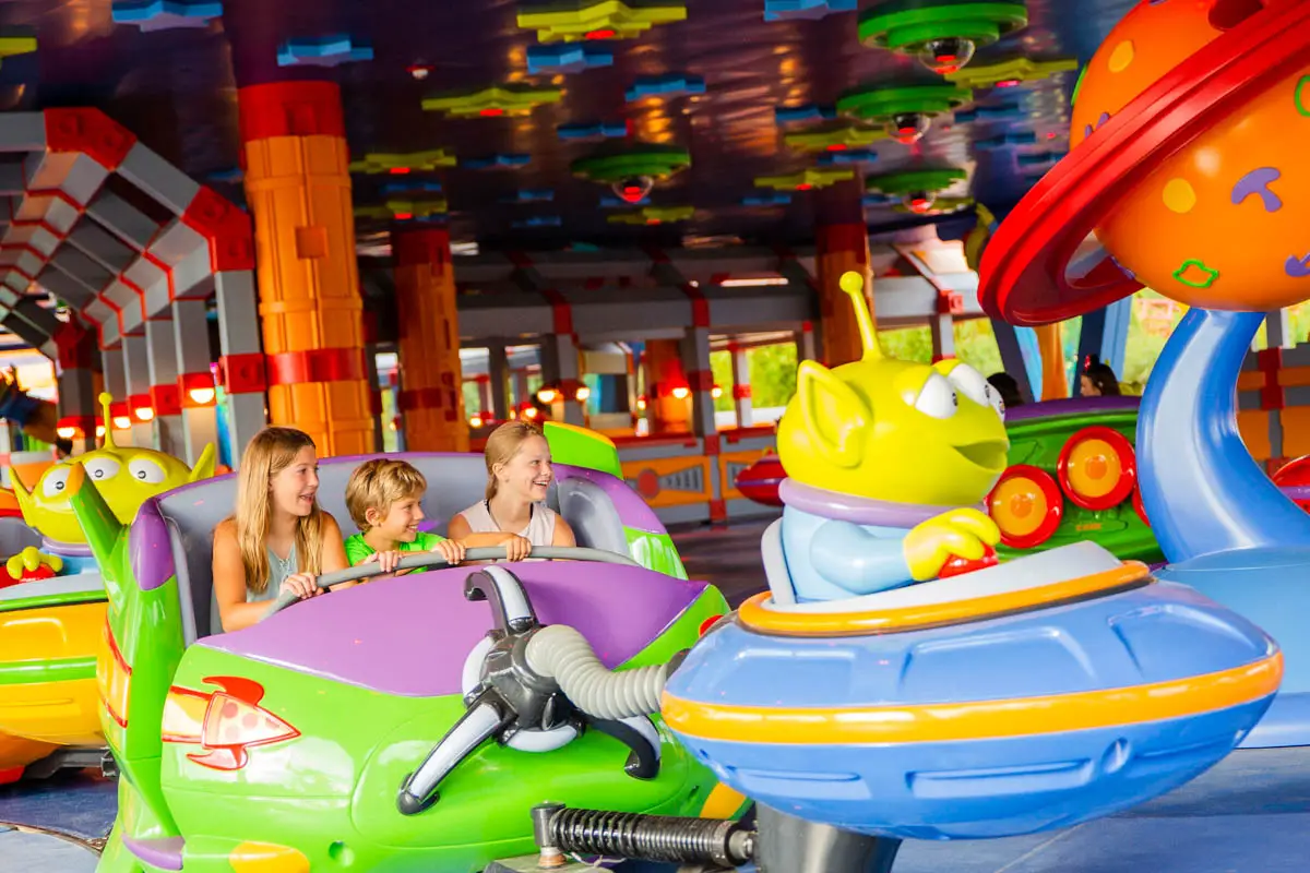 Alien Swirling Saucers Takes Guests for a Spin in New Toy Story Land at Disney’s Hollywood Studios