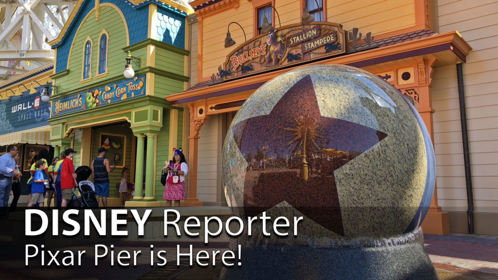 Pixar Pier is Here! - DISNEY Reporter