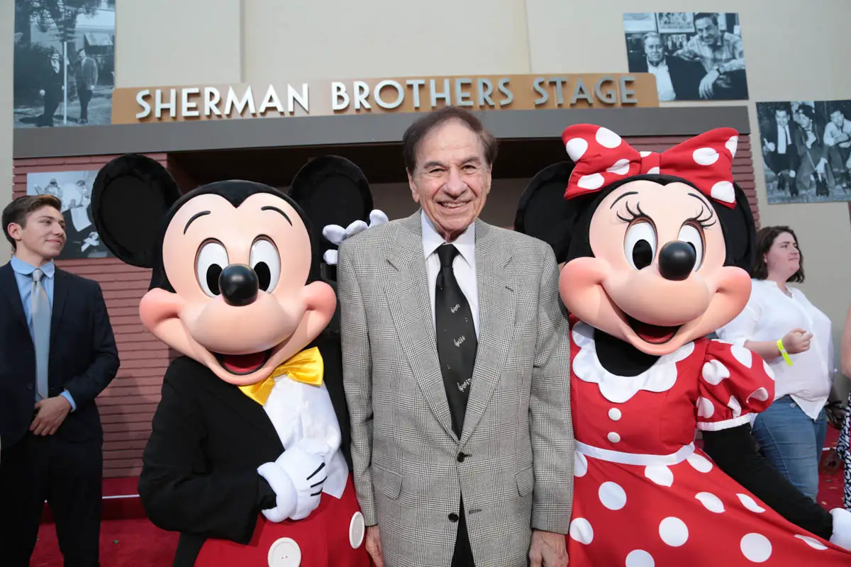 Mickey Mouse, Richard M. Sherman, MInnie Mouse ~ Daps Magic