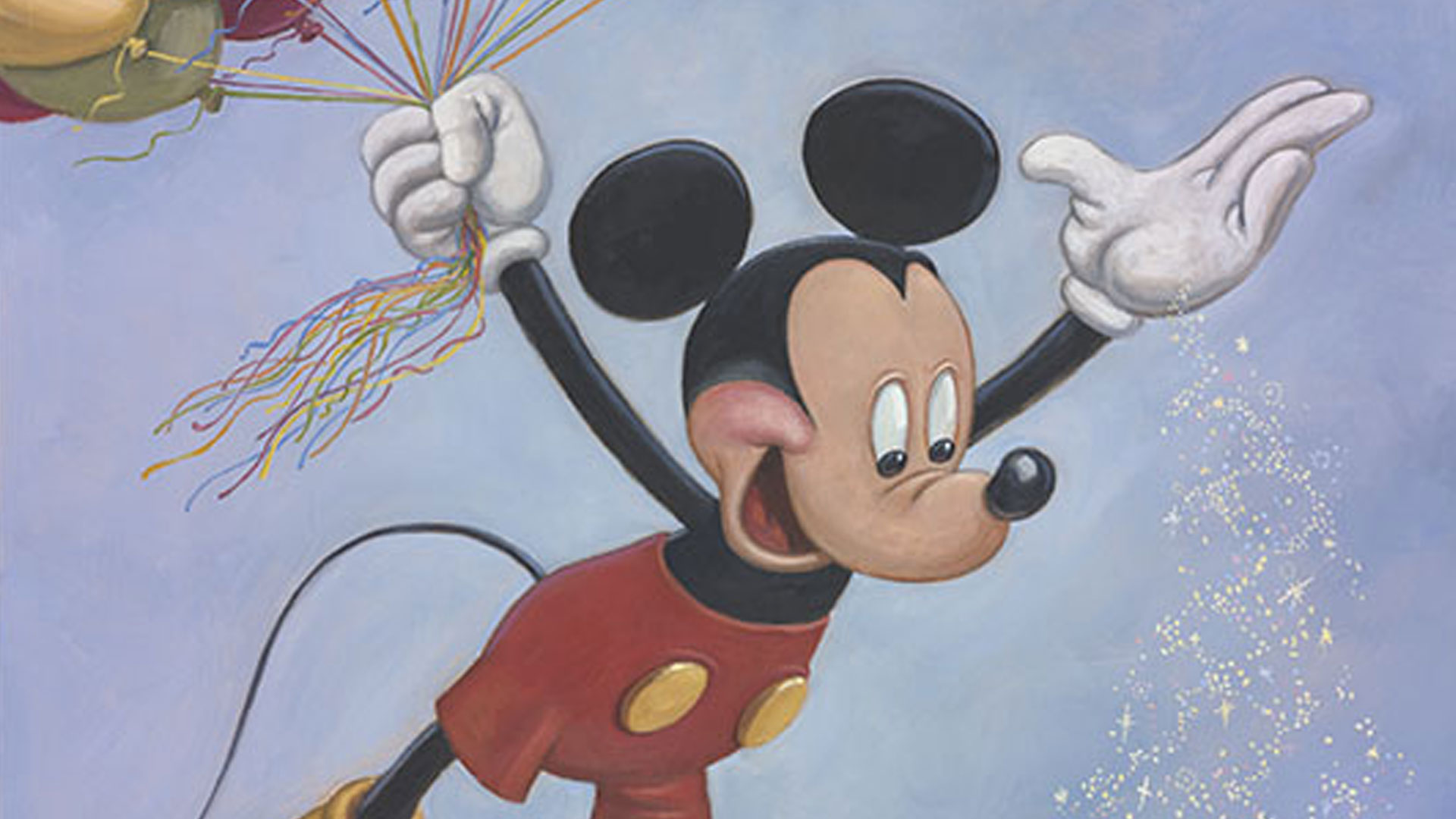 Mickey Mouse Continues to Spread Happiness Around the World in 90th Anniversary Portrait