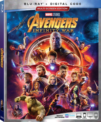Avengers: Infinity War Box Art
