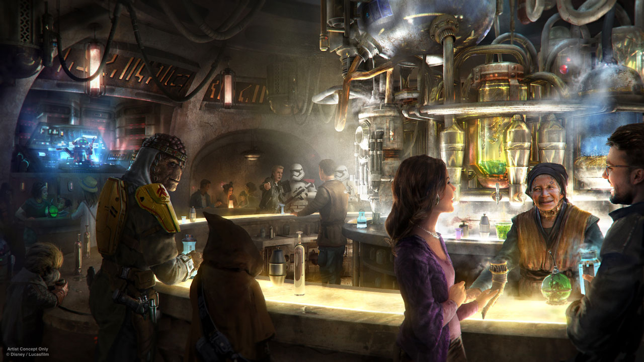 Local Watering Hole, Oga’s Cantina Coming to Star Wars: Galaxy’s Edge in 2019 with Adult Beverages
