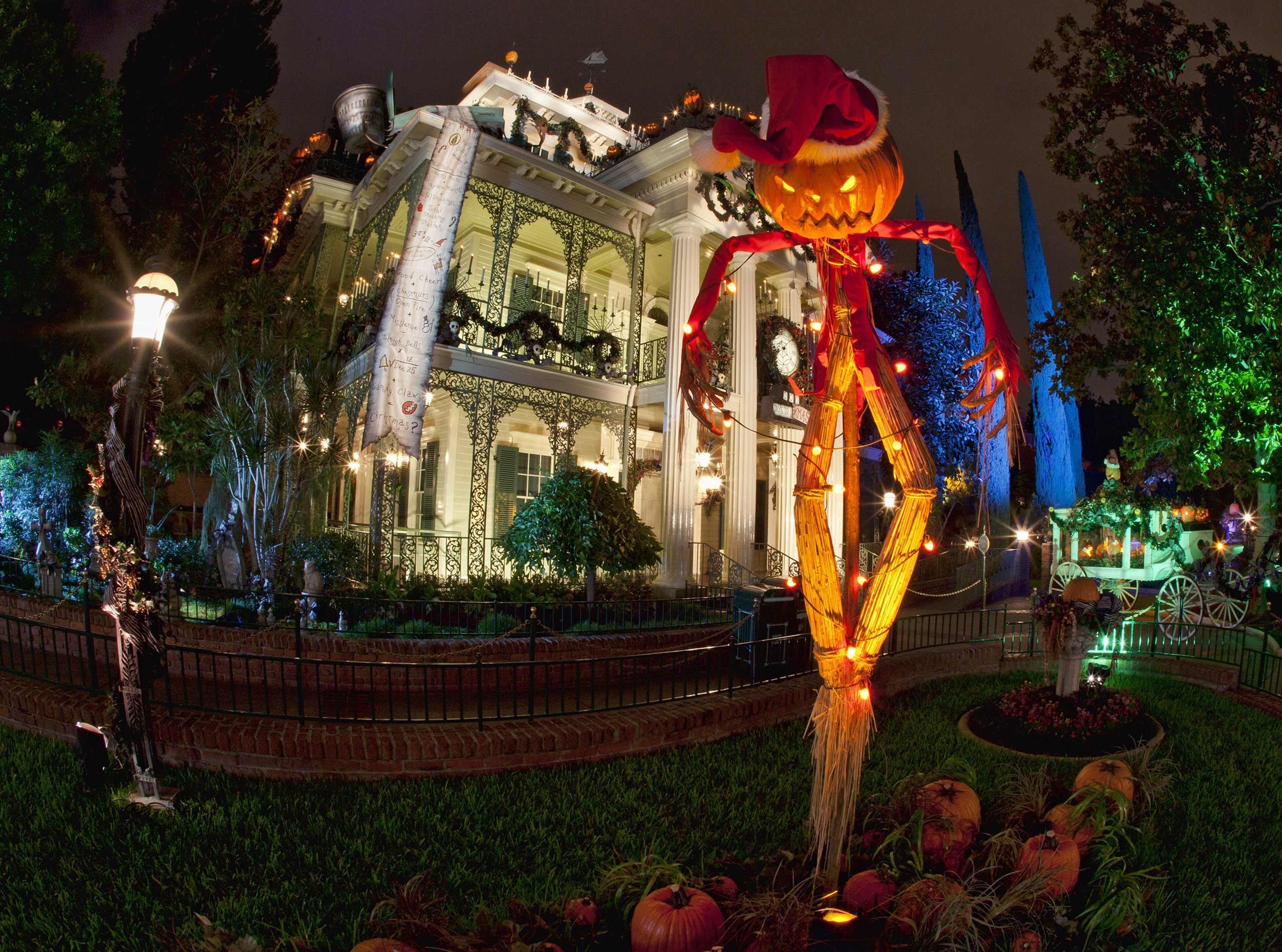 Jack Skellington Kicks off The 2018 Halloween Season As He Makes His Home in Haunted Mansion Holiday at the Disneyland Resort