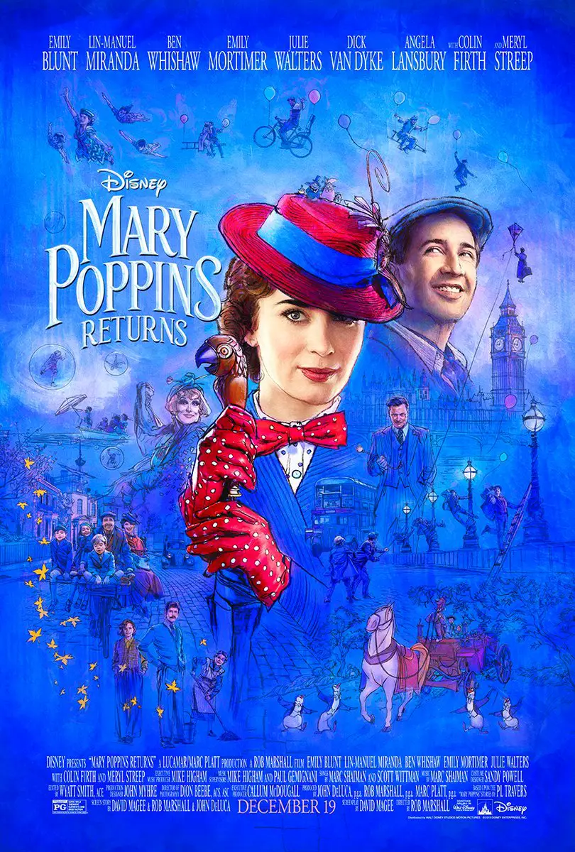 Check out First Glimpse Into Mary Poppins Returns with All-New Trailer