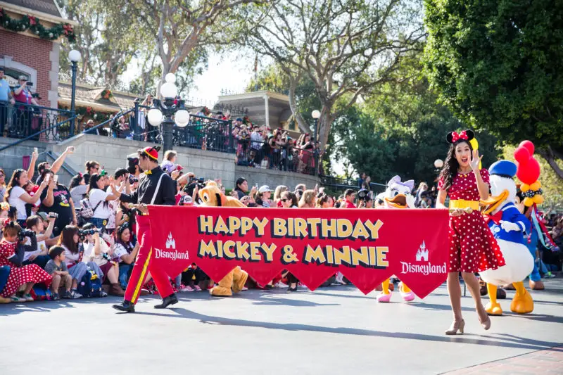 Mickey Mouse Minnie Mouse 90th Birthday Cavalcade