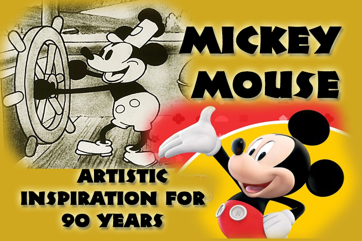 Mickey Mouse – An Artistic Inspiration Throughout 90 Years