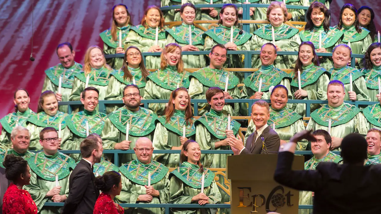 Join Walt Disney World Live with a Stream of Candlelight Processional from Epcot on December 4