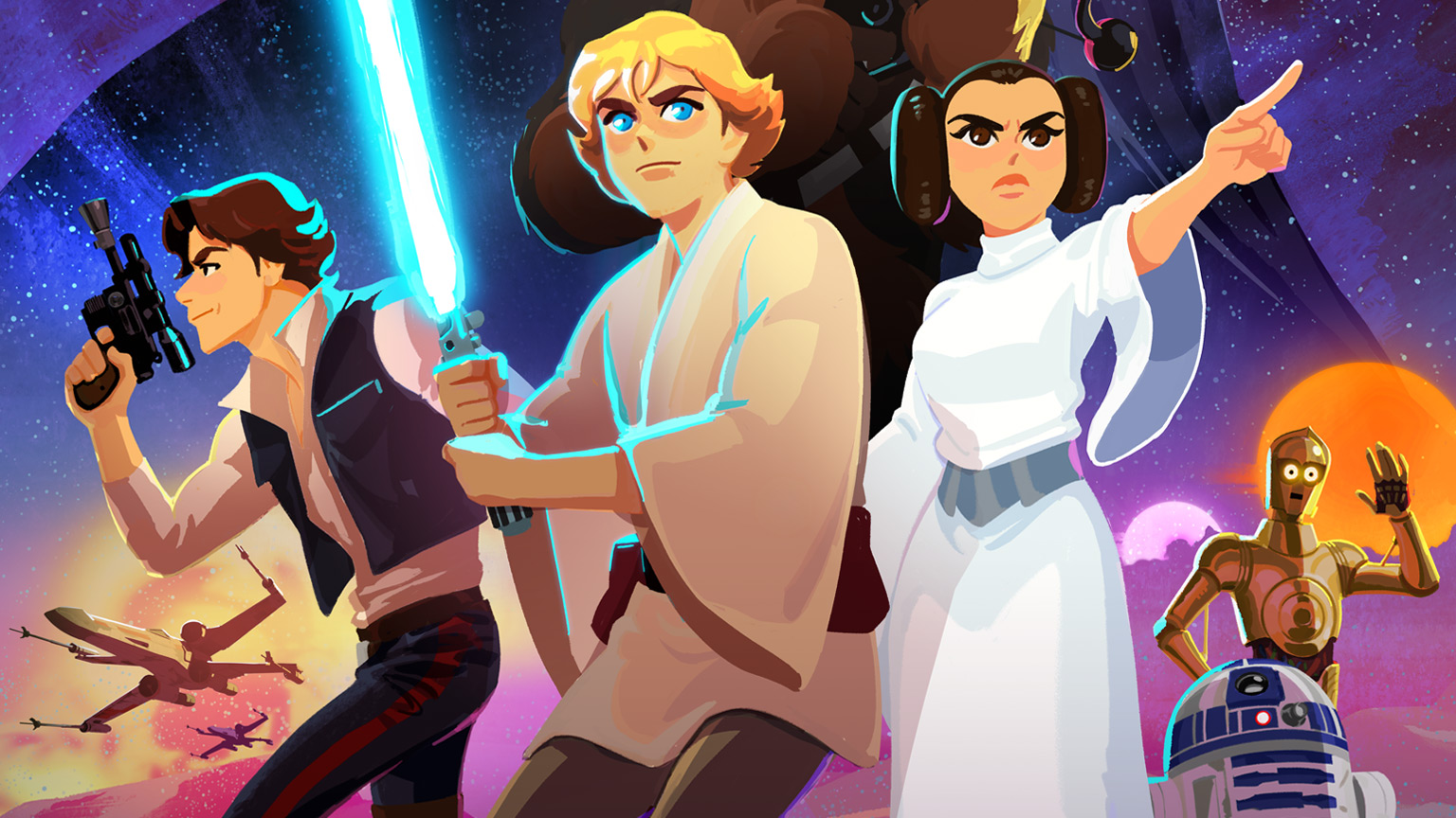 STAR WARS GALAXY OF ADVENTURES Coming to New STAR WARS KIDS Website and YouTube Channel