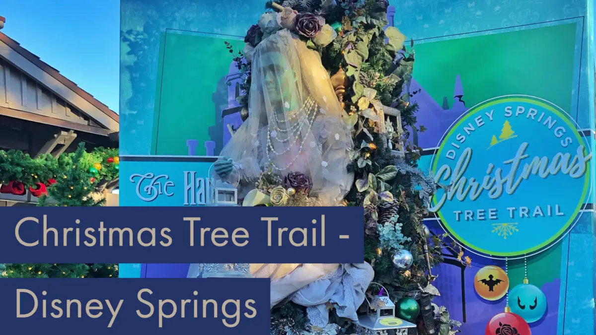 The Christmas Tree Trail at Disney Springs Offers a Magical Seasonal