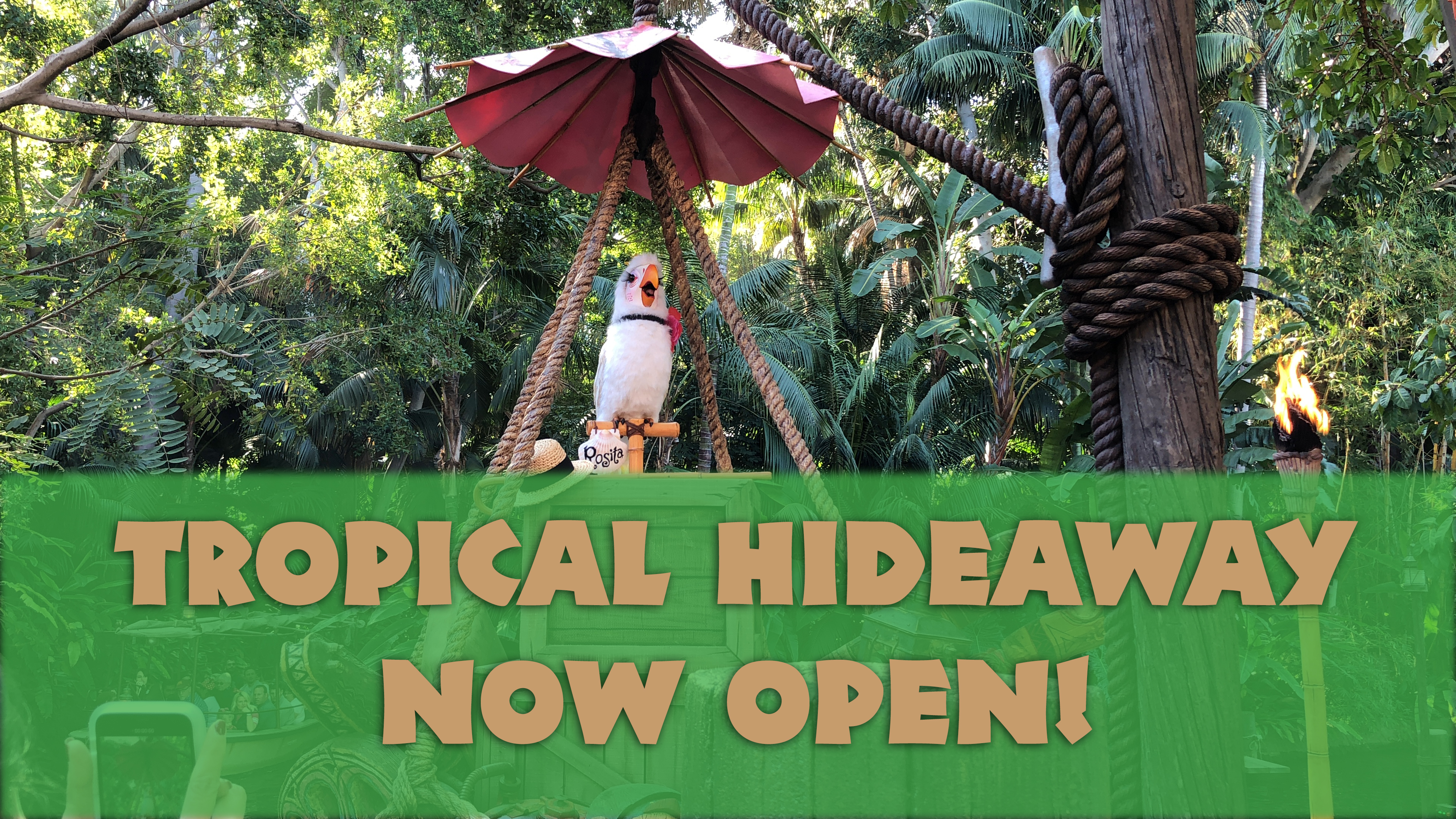 Tropical Hideaway Now Open at Disneyland to Entertain Guests and Their Taste Buds