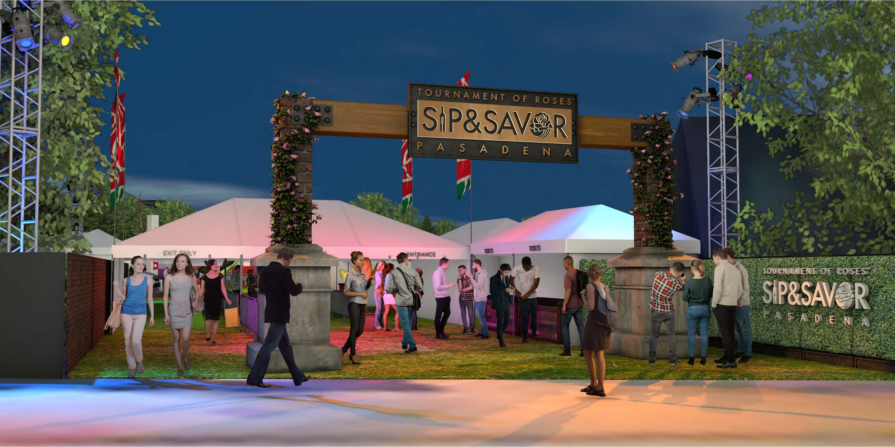 Celebrate New End of Year Tradition at Pasadena Tournament of Roses SIP & SAVOR!