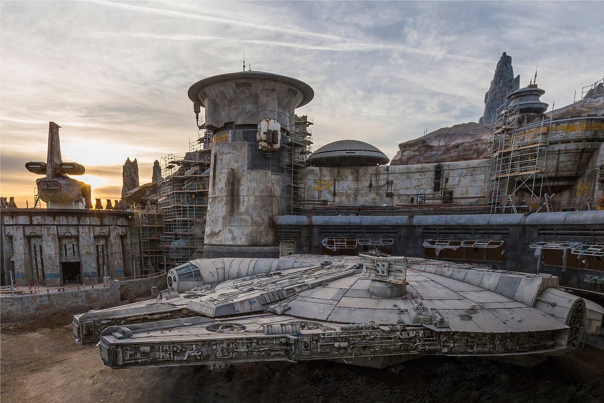 Get Your Out of this World Exclusive First Look at the Millenium Falcon in Star Wars: Galaxy’s Edge