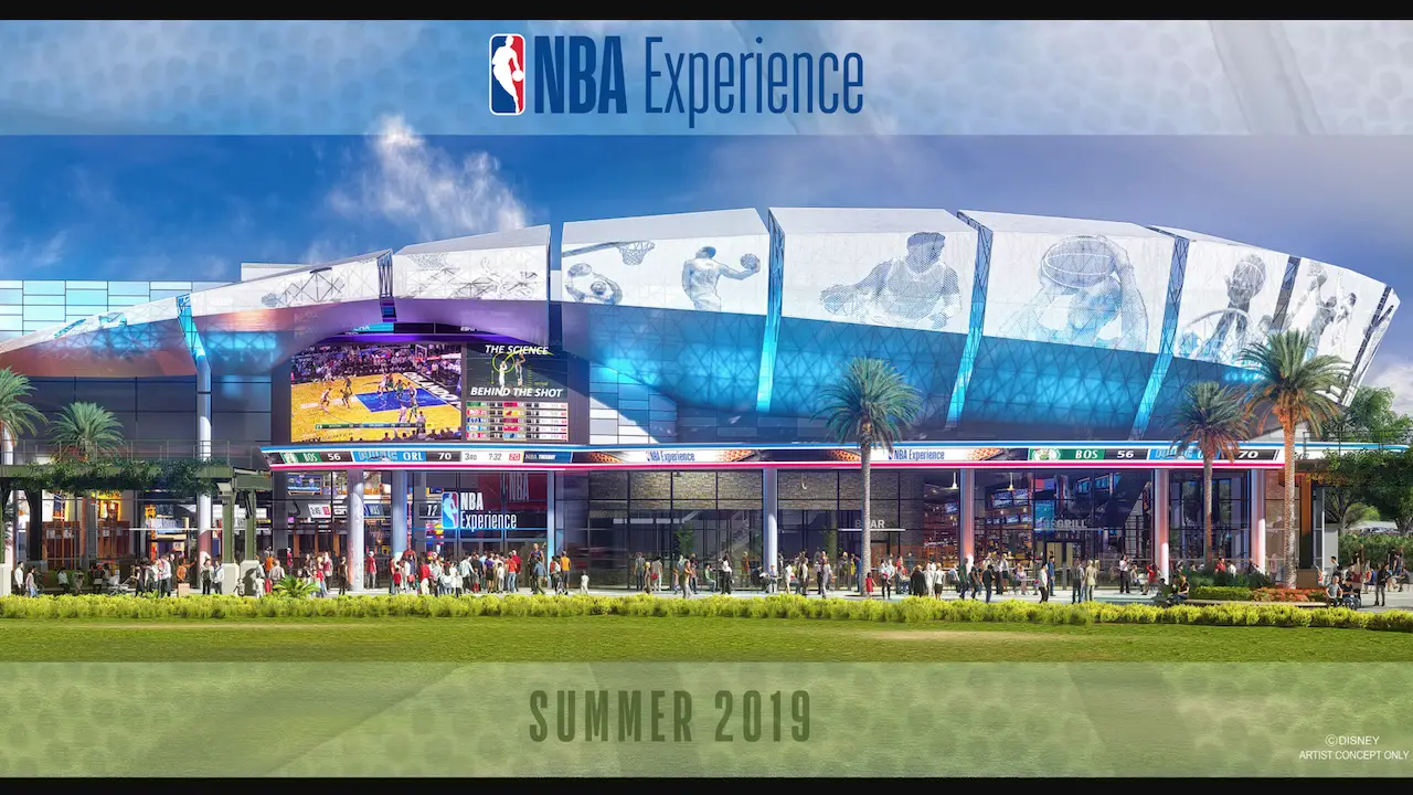 New Details and Activities Revealed for NBA Experience at Disney Springs