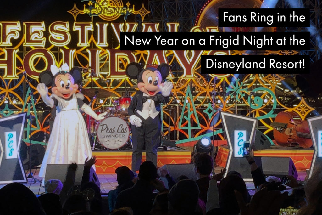 Fans Ring in the New Year on a Frigid Night at the Disneyland Resort!