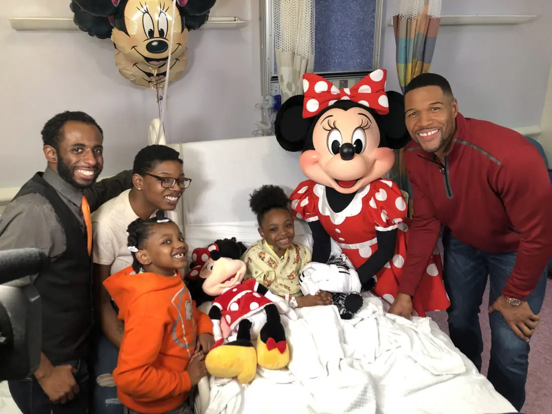 Young Transplant Recipient Surprised by Minnie Mouse, Trip to Walt Disney World