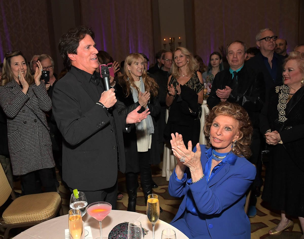 Sophia Loren Hosts Star-Studded Screening of Mary Poppins Returns in Hollywood