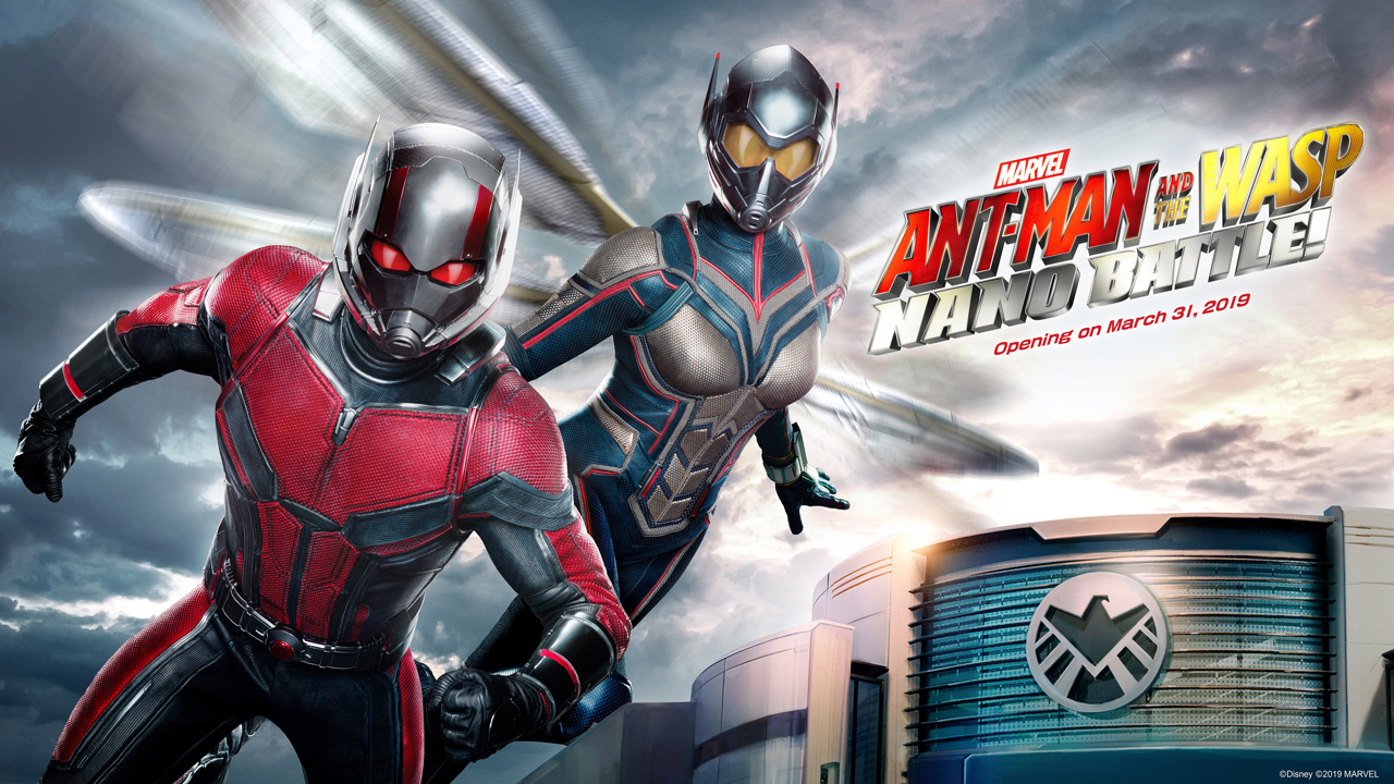 Hong Kong Disneyland’s Newest Attraction, Ant-Man and The Wasp: Nano Battle! to Open March 31