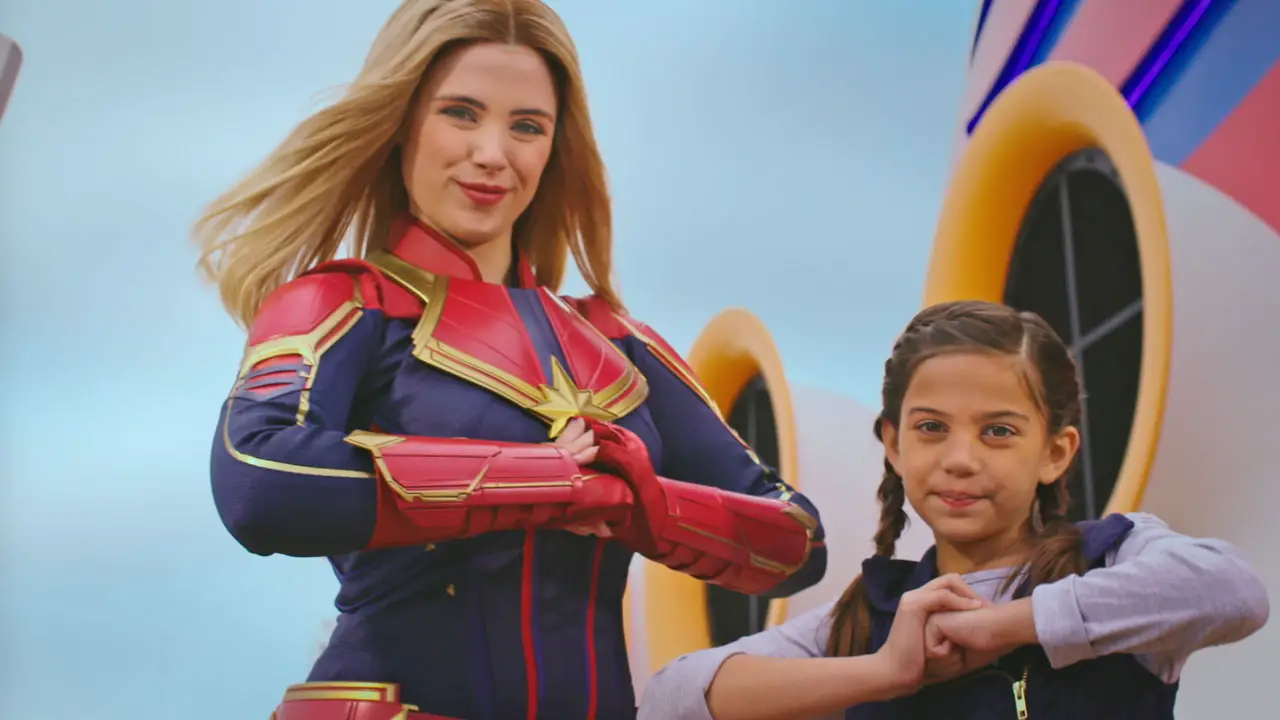 Go #HigherFurtherFaster with Captain Marvel as She Comes to Disney Parks and Cruise Line Later This Year