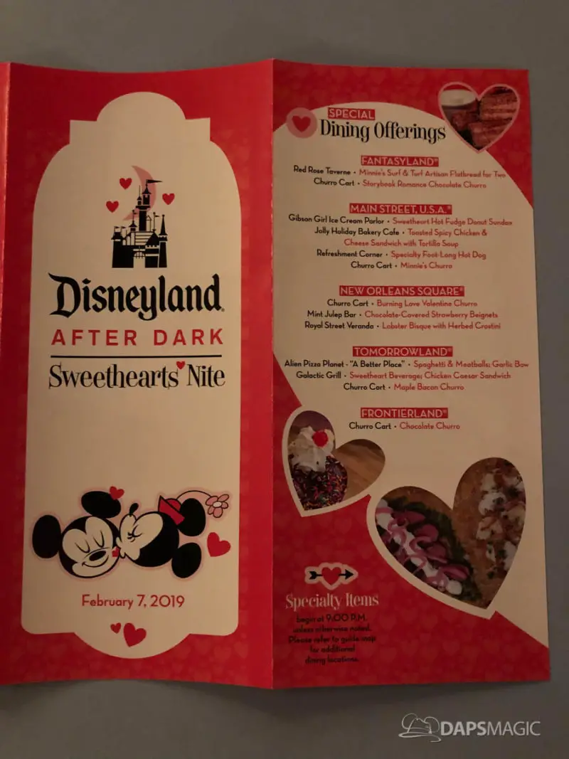 A Pictorial Look at Disneyland After Dark Sweethearts' Nite