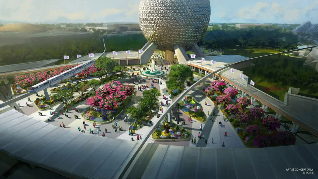 Epcot Entrance to Get a New Look as Part of Historic Multi-Year Transformation