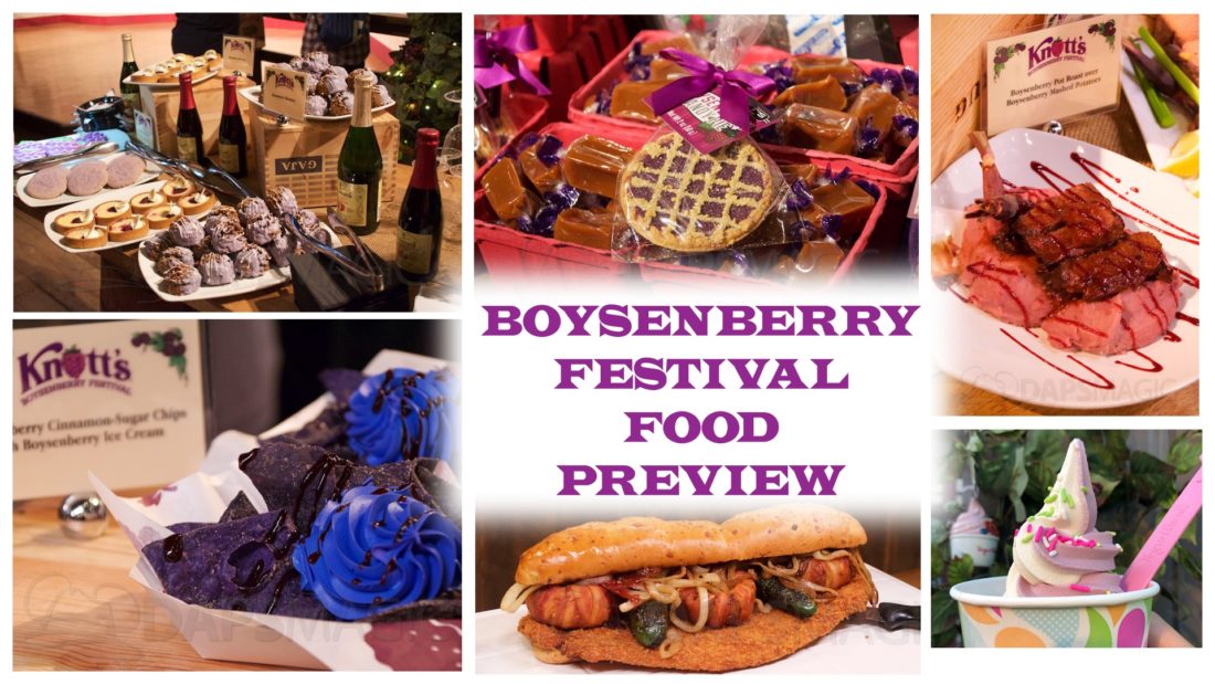 Knott’s Boysenberry Festival 2019 Busts Out More Berry Food Fare to Tantalize Taste Buds
