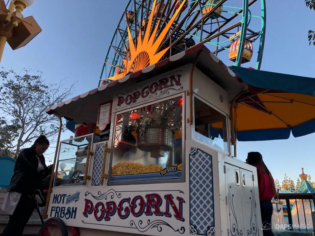 Disney Magical Details: Popcorn Carts of Disneyland Resort