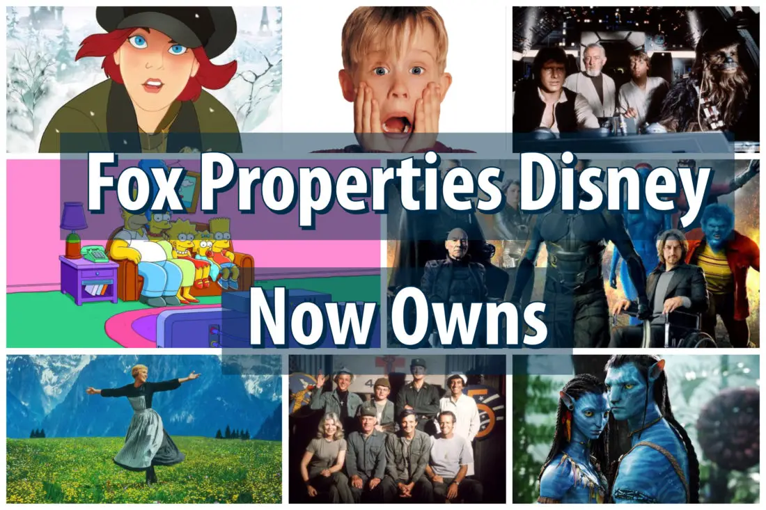 With the Purchase of 20th Century Fox, Disney Now Owns These Properties