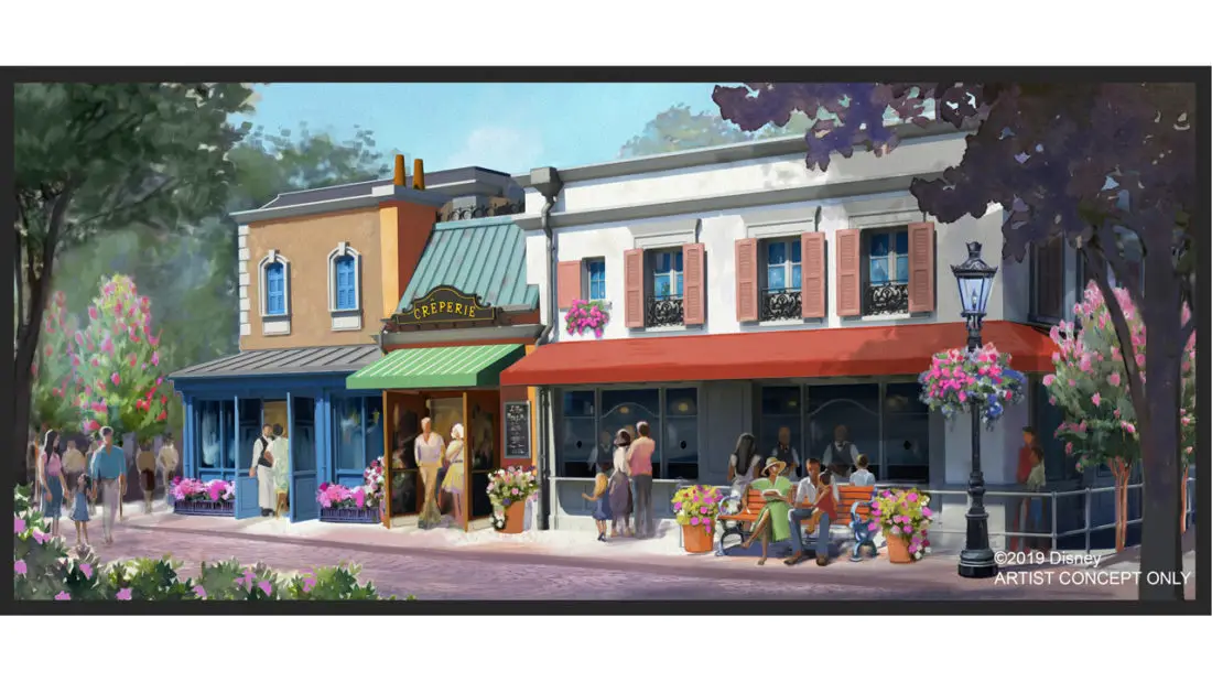 Creperie Concept Art in France Pavilion