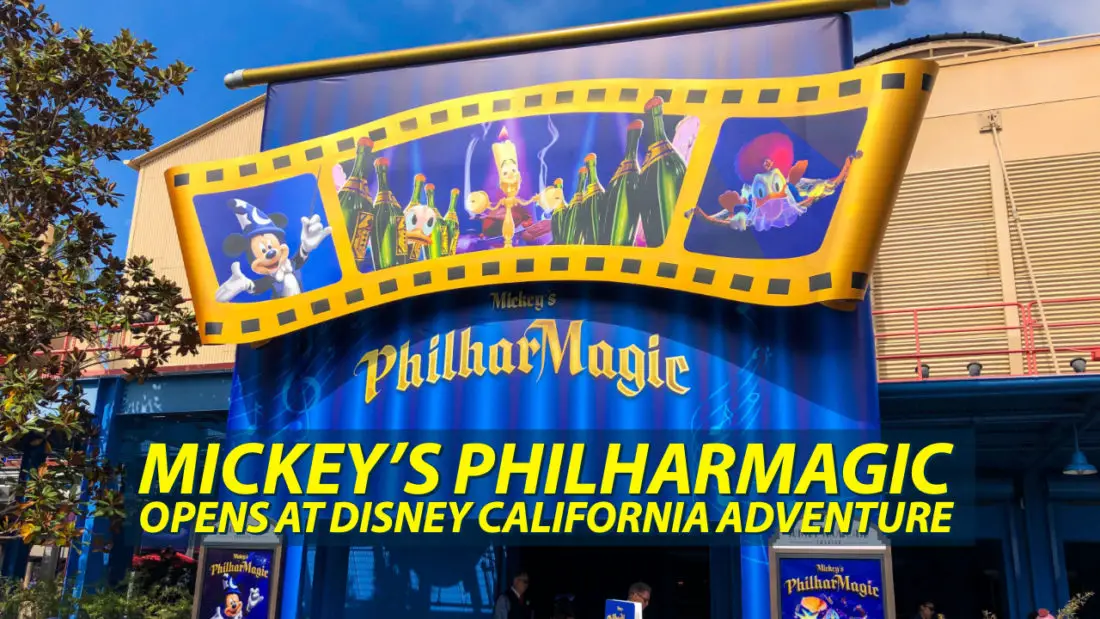 Mickey's PhilharMagic Opens at Disney California Adventure