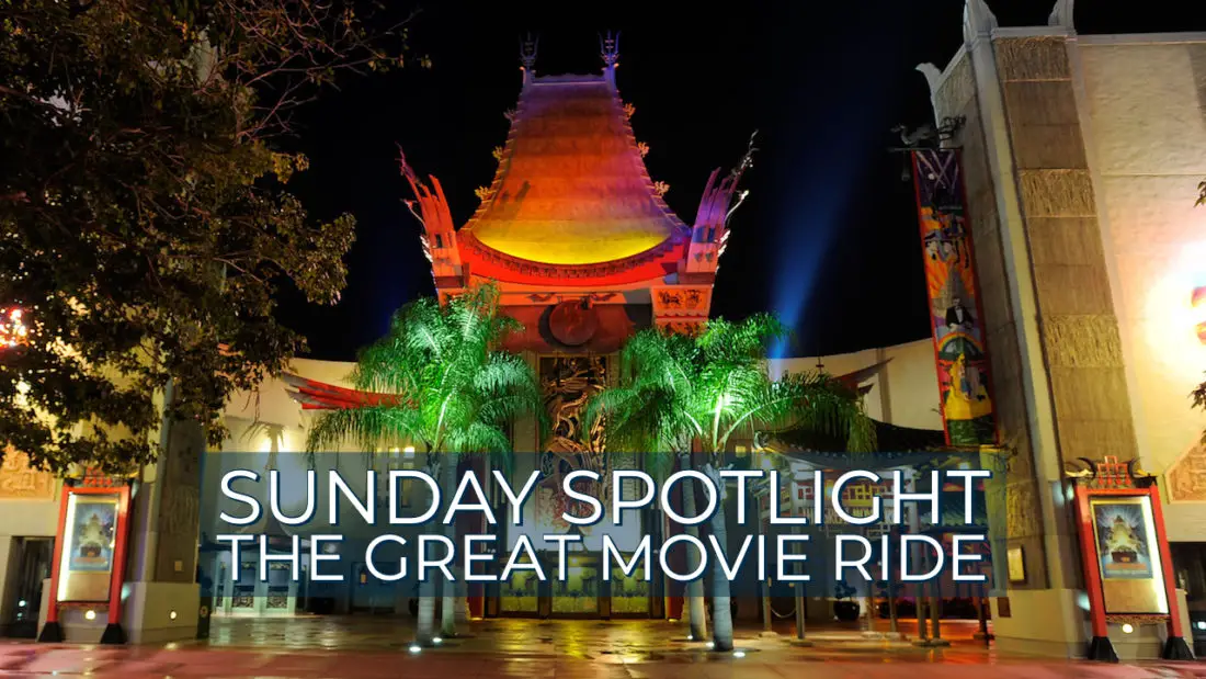 Sunday Spotlight: The Great Movie Ride