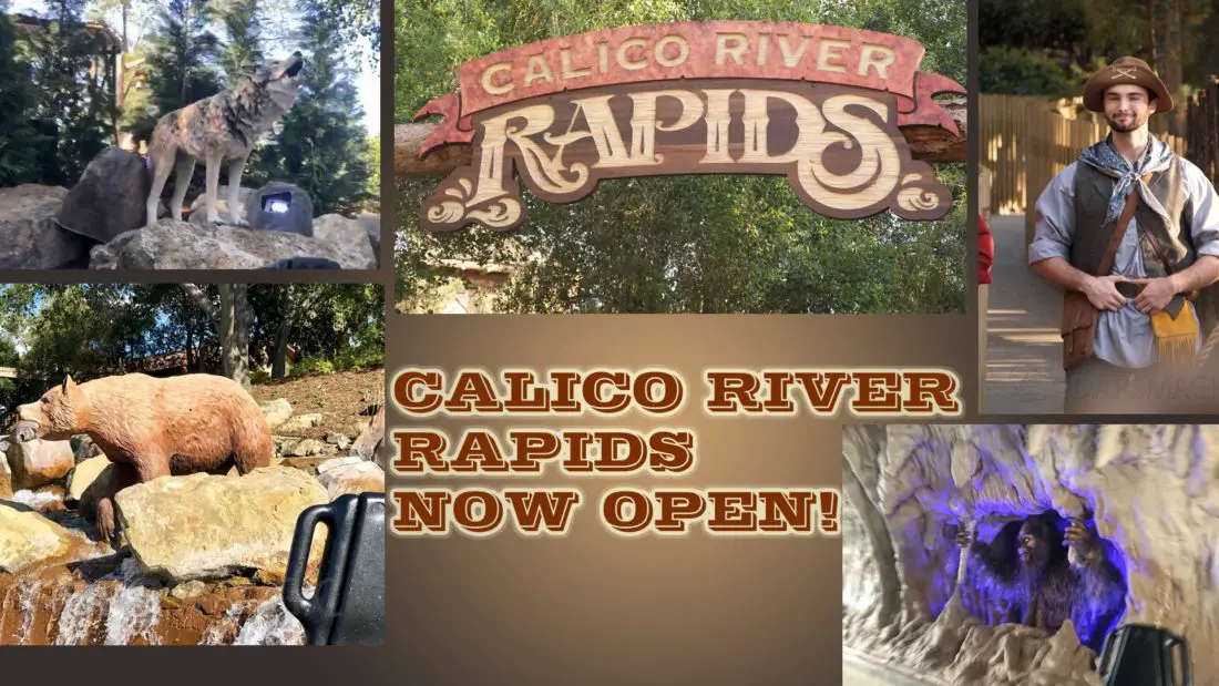 Knott’s Opens the Wild Calico River Rapids to Adventurous Guests