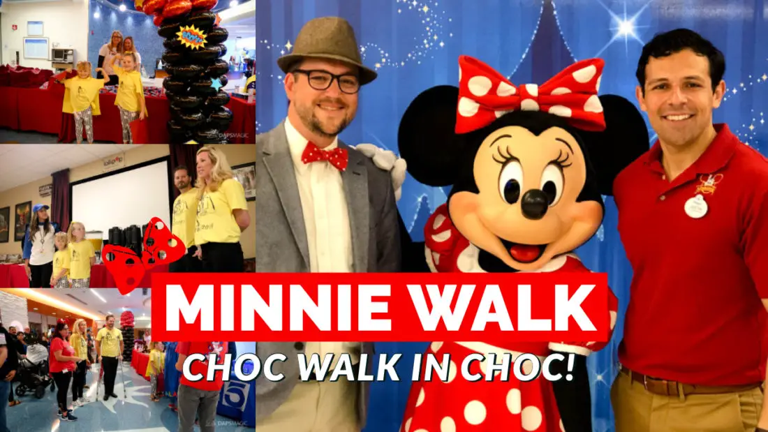 Heroes Walk in CHOC Walk in the Park’s Minnie Walk with Minnie Mouse