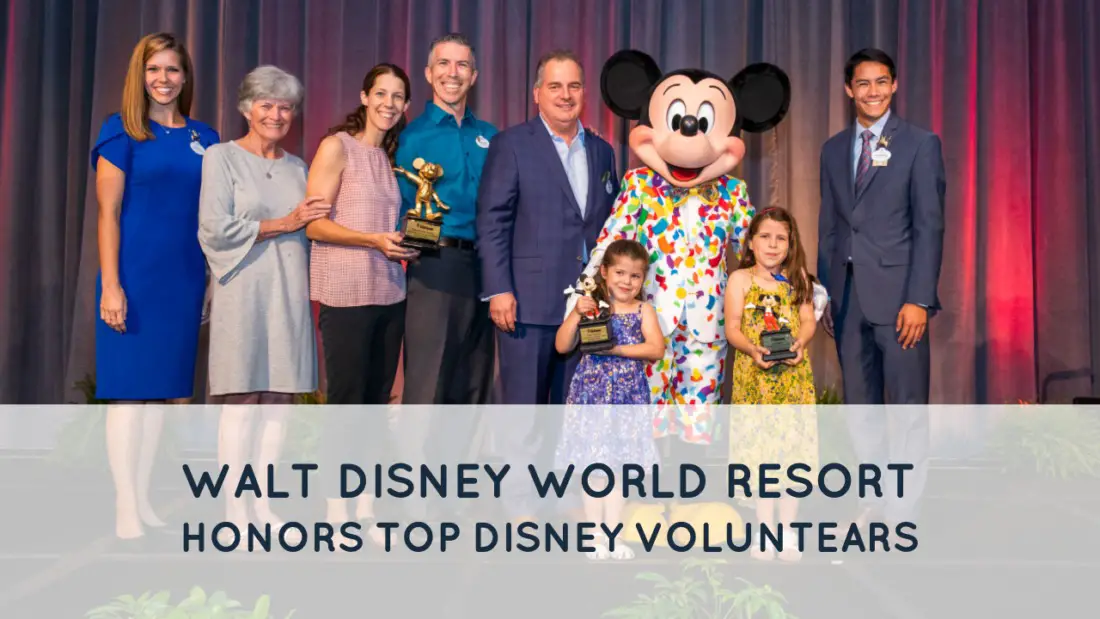 Walt Disney World Resort Honors Top Disney VoluntEARS with $2,500 Grants to Gift to the Nonprofit Organizations of Their Choosing