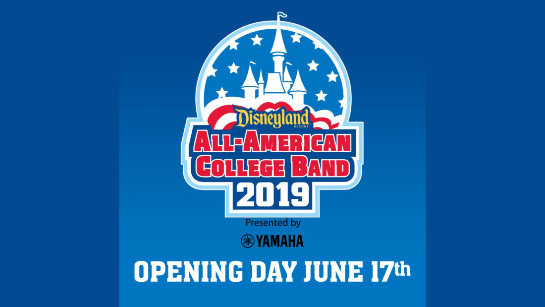 2019 Disneyland Resort All-American College Band Opening Day