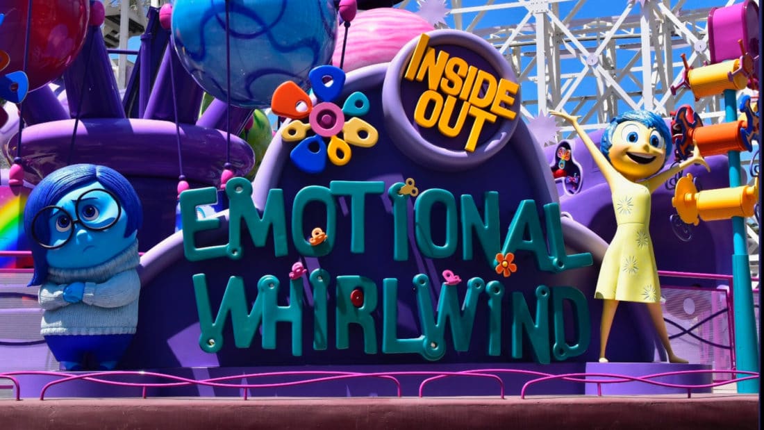 Check Out the Inside Out Emotional Whirlwind at Disney California Adventure!