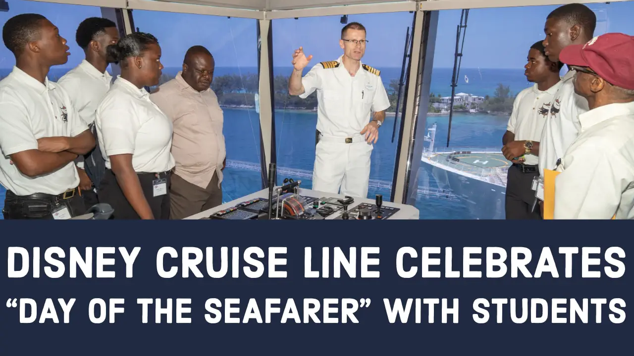 Disney Cruise Line Celebrates “Day of the Seafarer” with Students from the Bahamas Maritime Cadet Corps