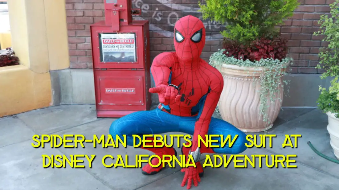 Spider-Man Debuts New Suit at Disney California Adventure