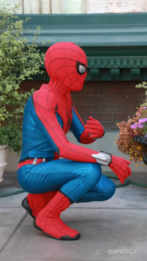 Spider-Man Debuts New Suit at Disney California Adventure