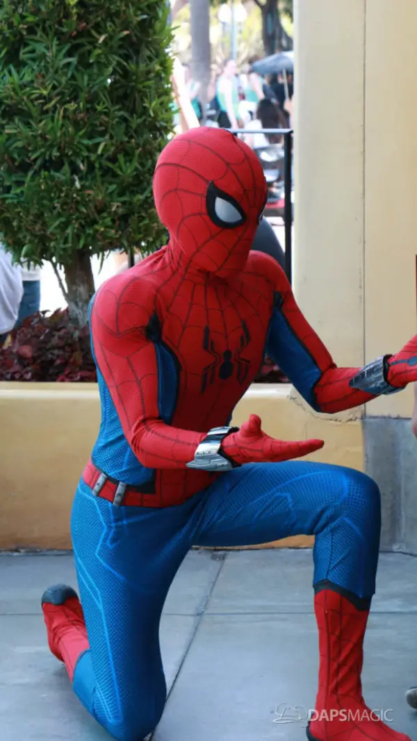 Spider-Man Debuts New Suit at Disney California Adventure