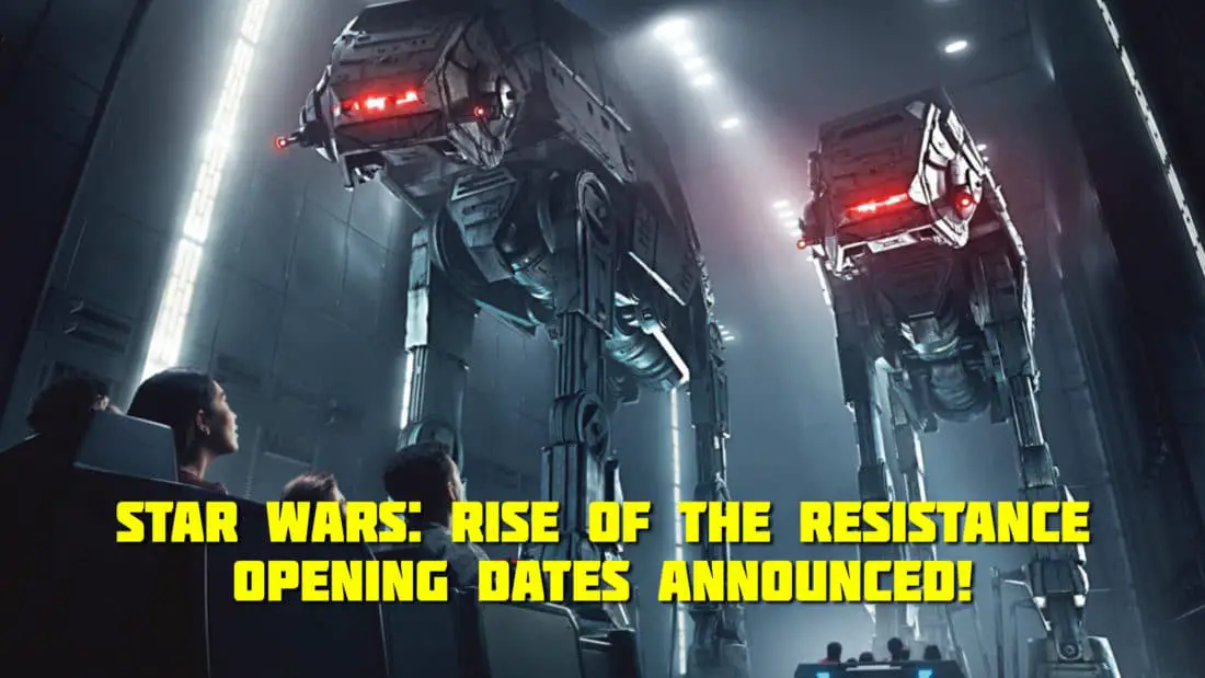 Star Wars: Rise of the Resistance to Open at Star Wars: Galaxy’s Edge in Disney Resorts this Winter