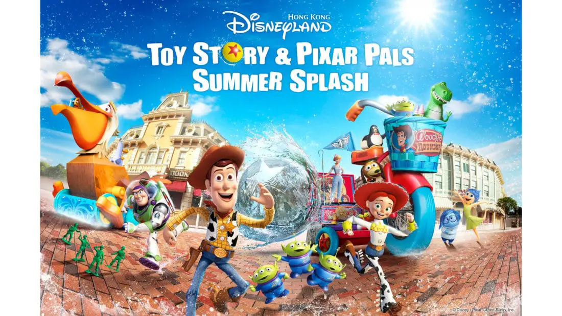 Gather Your Pals and Chill at “Toy Story & Pixar Pals Summer Splash” Only at Hong Kong Disneyland Resort