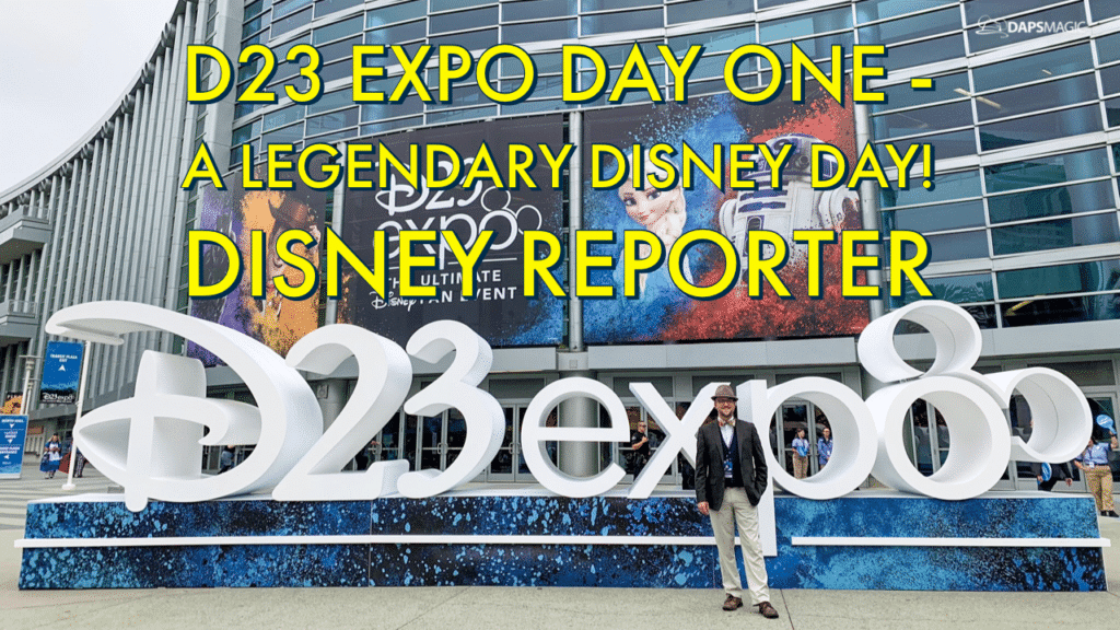D23 Expo Day One - A Legendary Disney Day! - DISNEY Reporter