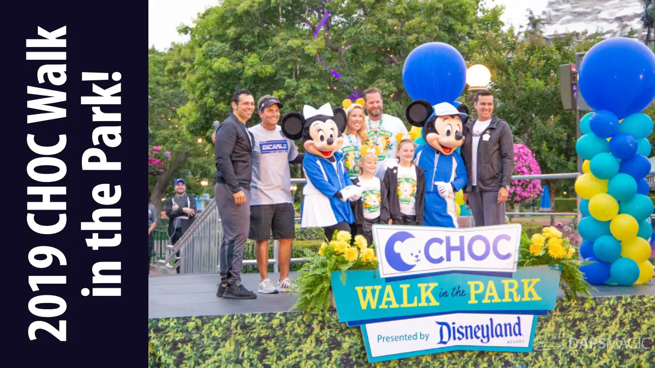 14,000 Walkers Join Boyle Family to Walk Through Disneyland Resort for the 2019 CHOC Walk in the Park!