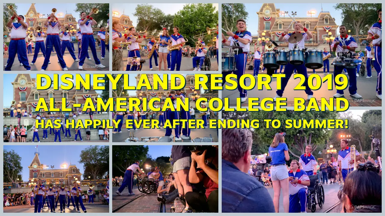 Disneyland Resort 2019 All-American College Band Has Happily Ever After Ending to Summer!
