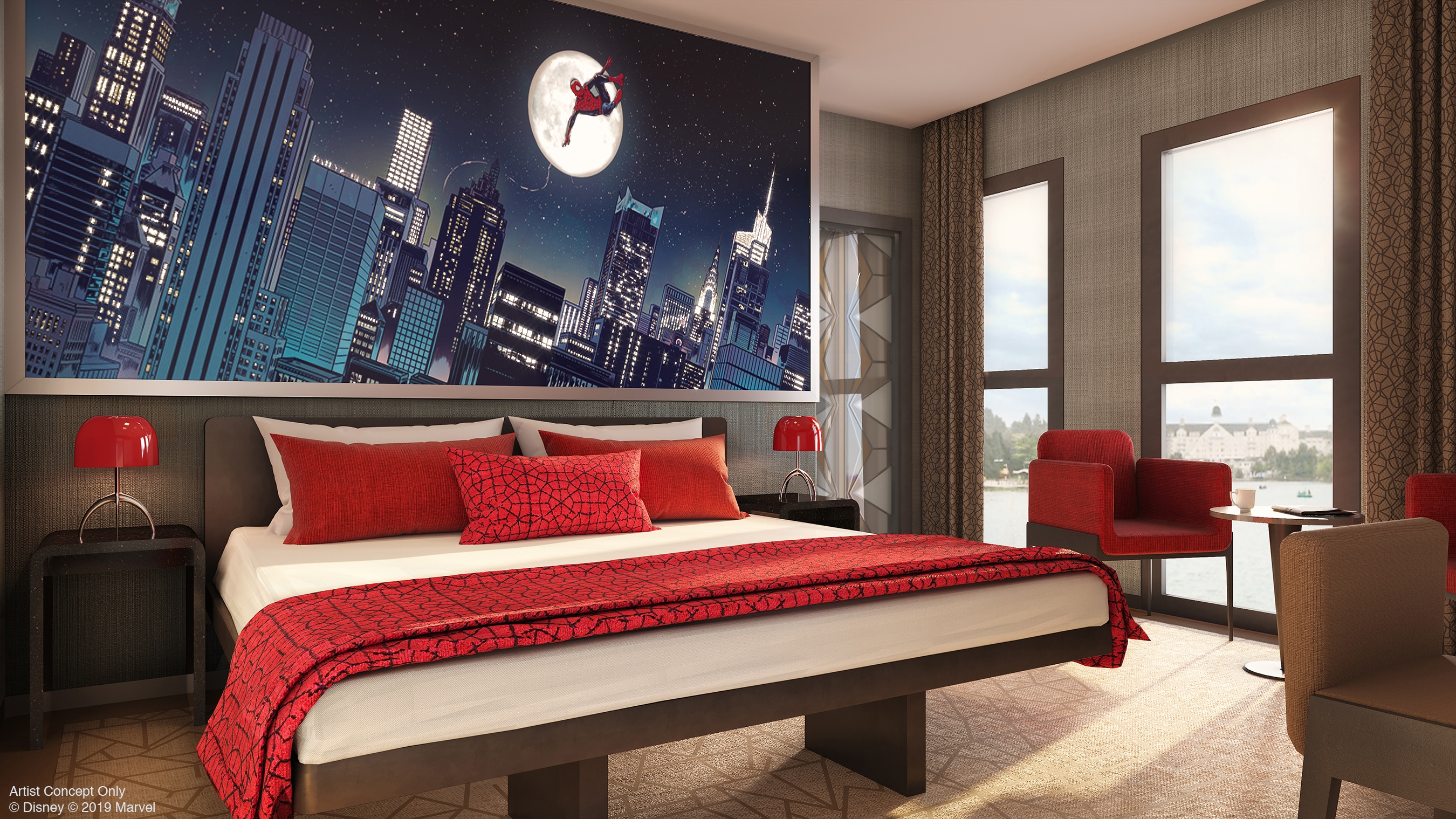 Disney’s Hotel New York – The Art of Marvel Opening on June 21, 2021!