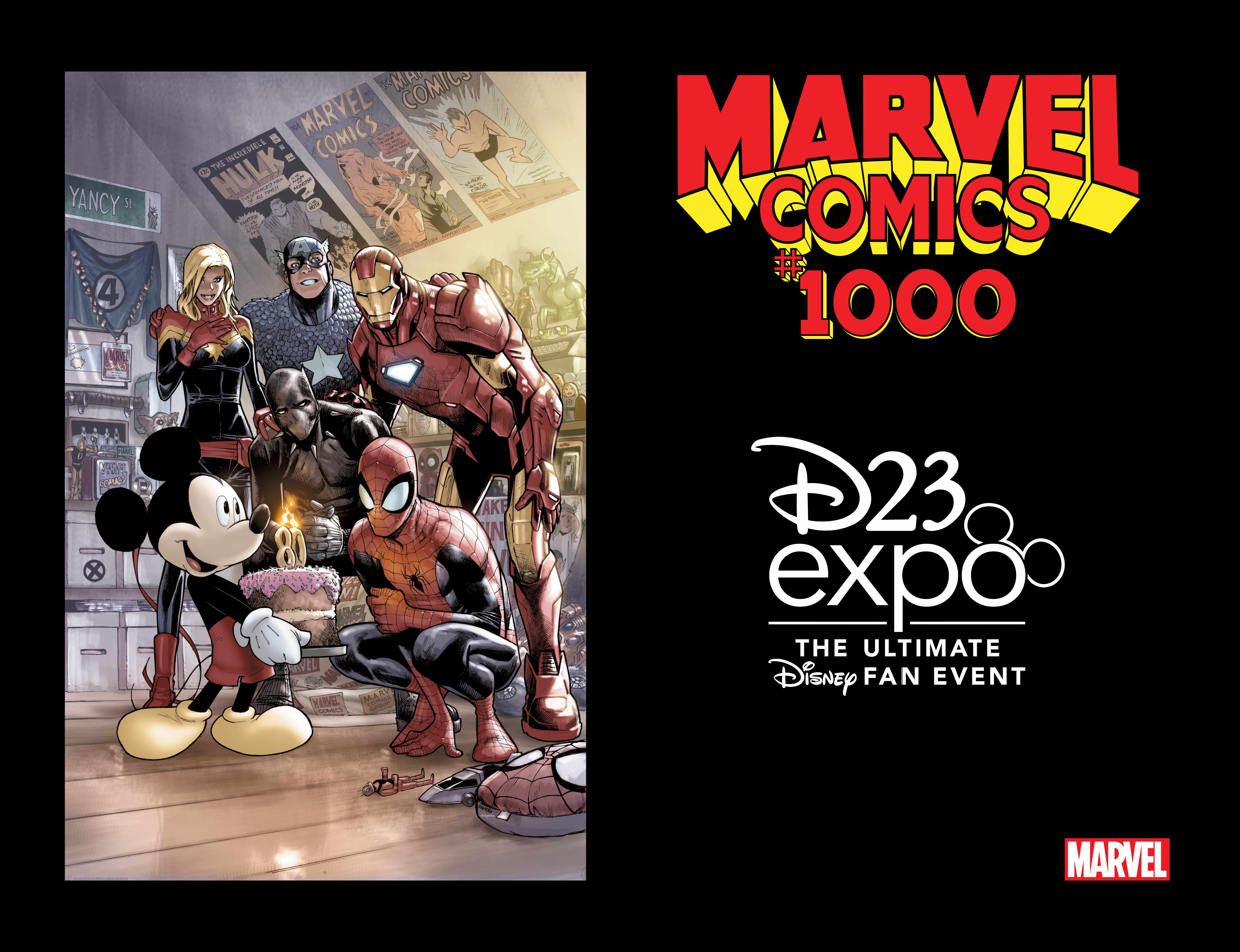 Marvel Comics News Digest With Info on How to Get an Exclusive D23 Marvel Comics #1000