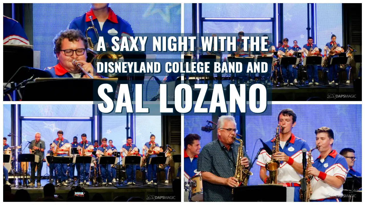 Disneyland Resort 2019 All-American College Band Has a Saxy Night with Guest Clinician Sal Lozano